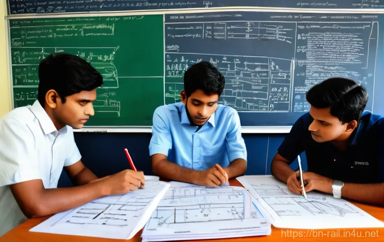 철도기사와 관련된 공기업 취업 정보 - **Prompt:** A focused young Bangladeshi man in his late 20s, wearing a neat casual shirt, intensely ...