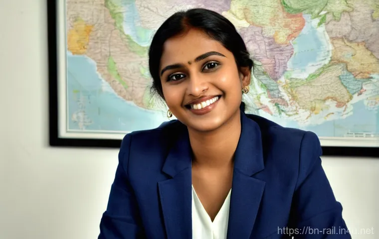 철도기사와 관련된 공기업 취업 정보 - **Prompt:** A dynamic scene of three young Bangladeshi engineering aspirants (two males, one female,...